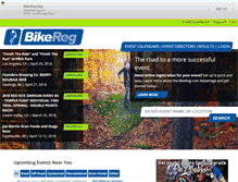 Tablet Screenshot of bikereg.com